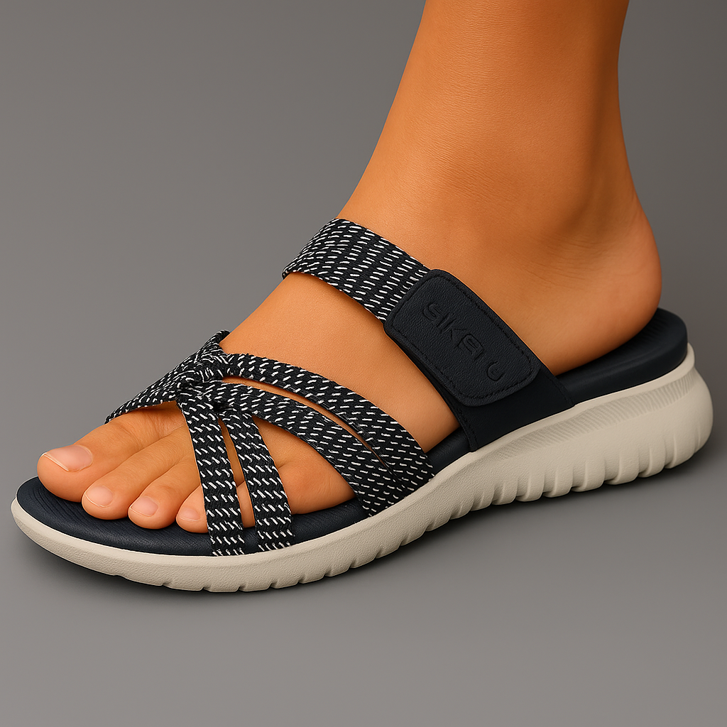 Lina Sandales Orthopédiques Confortables Slip-On