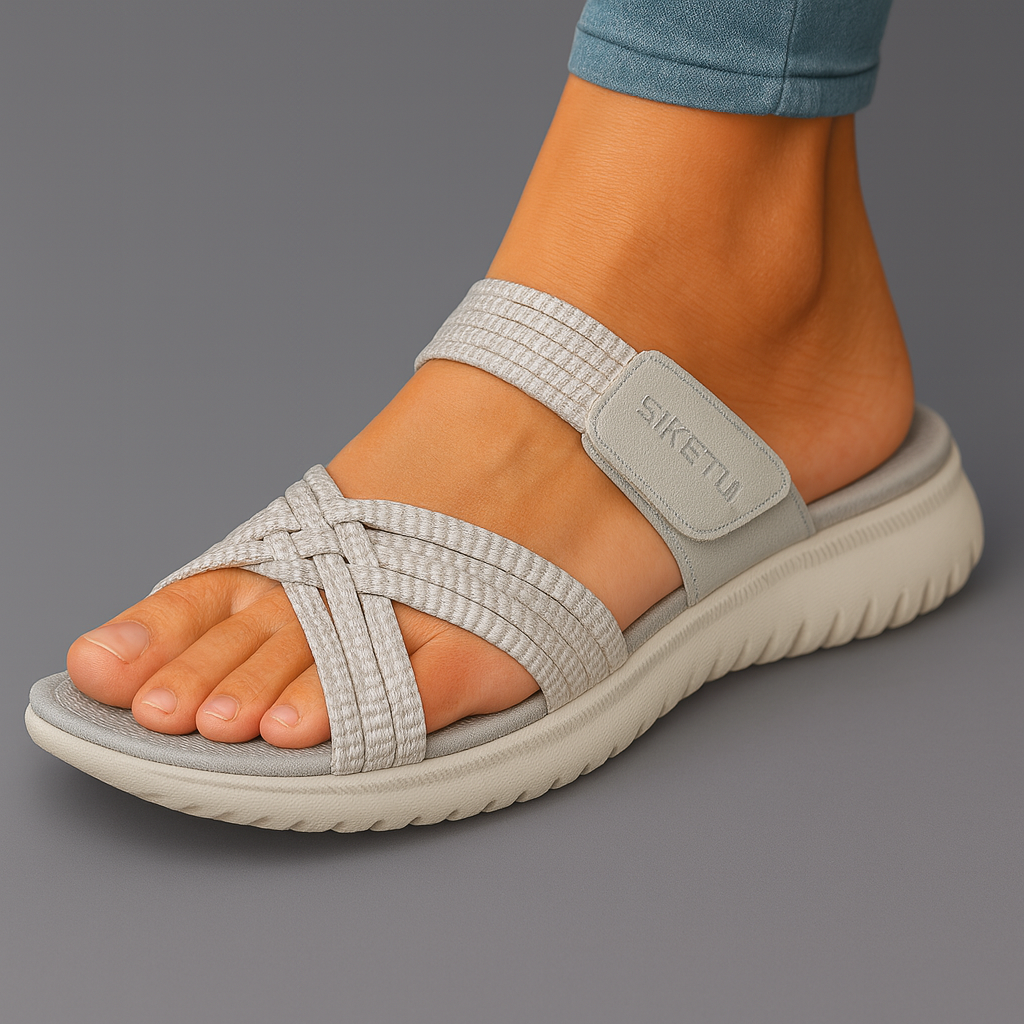 Lina Sandales Orthopédiques Confortables Slip-On