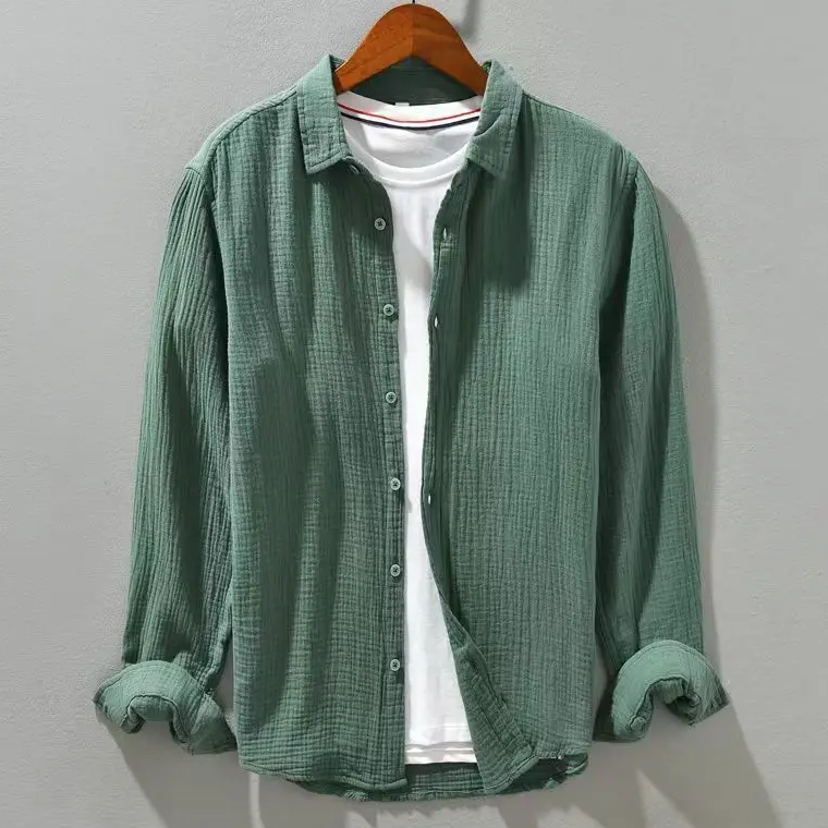 VELLANE | CHEMISE ÉLÉGANTE EN COTON DOUX COMME DE LA SOIE