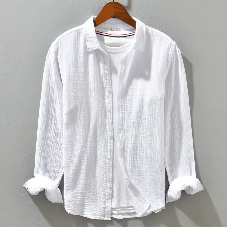 VELLANE | CHEMISE ÉLÉGANTE EN COTON DOUX COMME DE LA SOIE